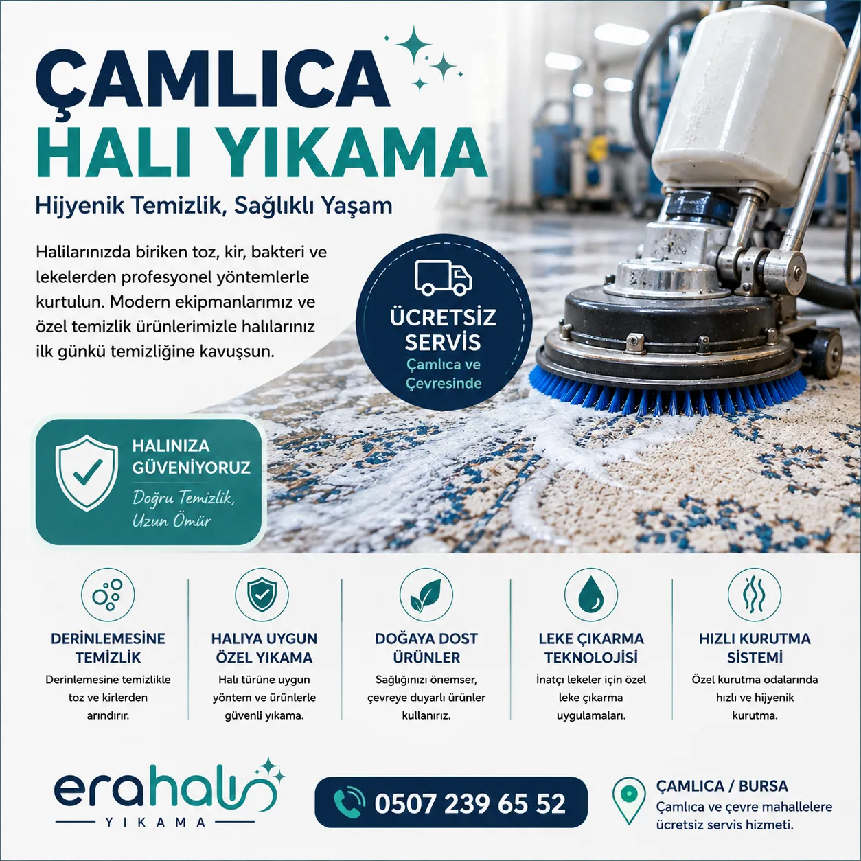 Çamlıca Halı Yıkama 