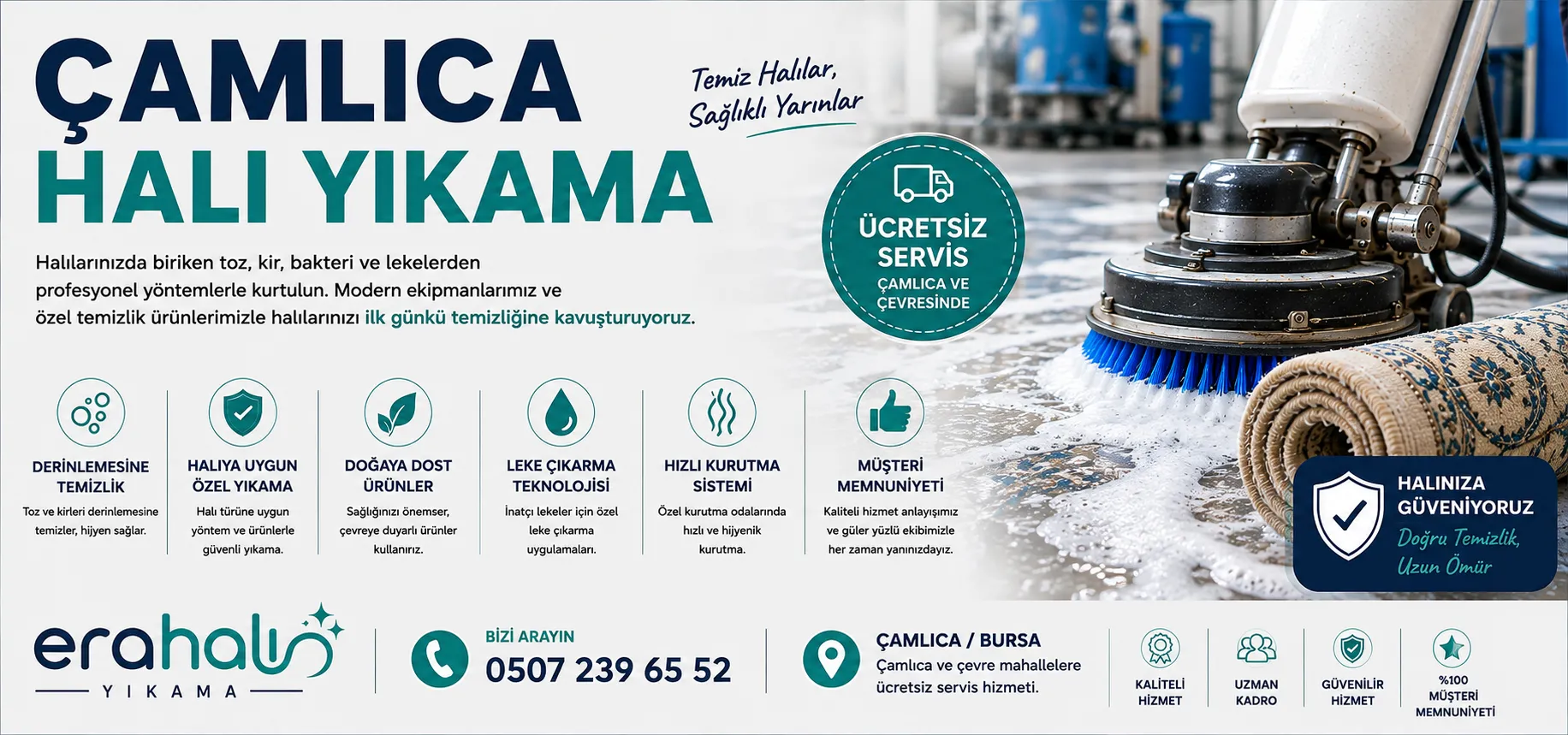 Çamlıca Halı Yıkama 