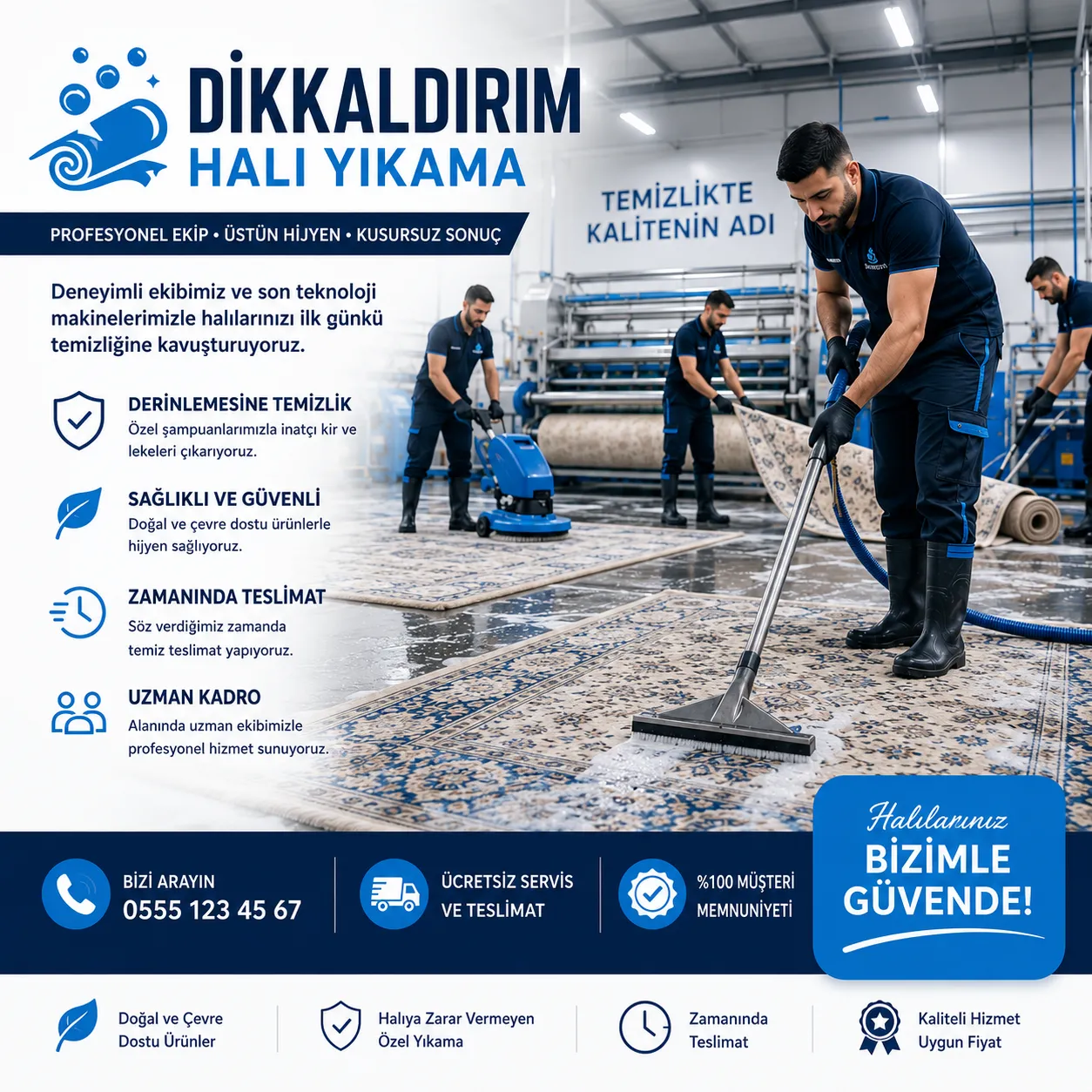 Dikkaldırım Halı Yıkama