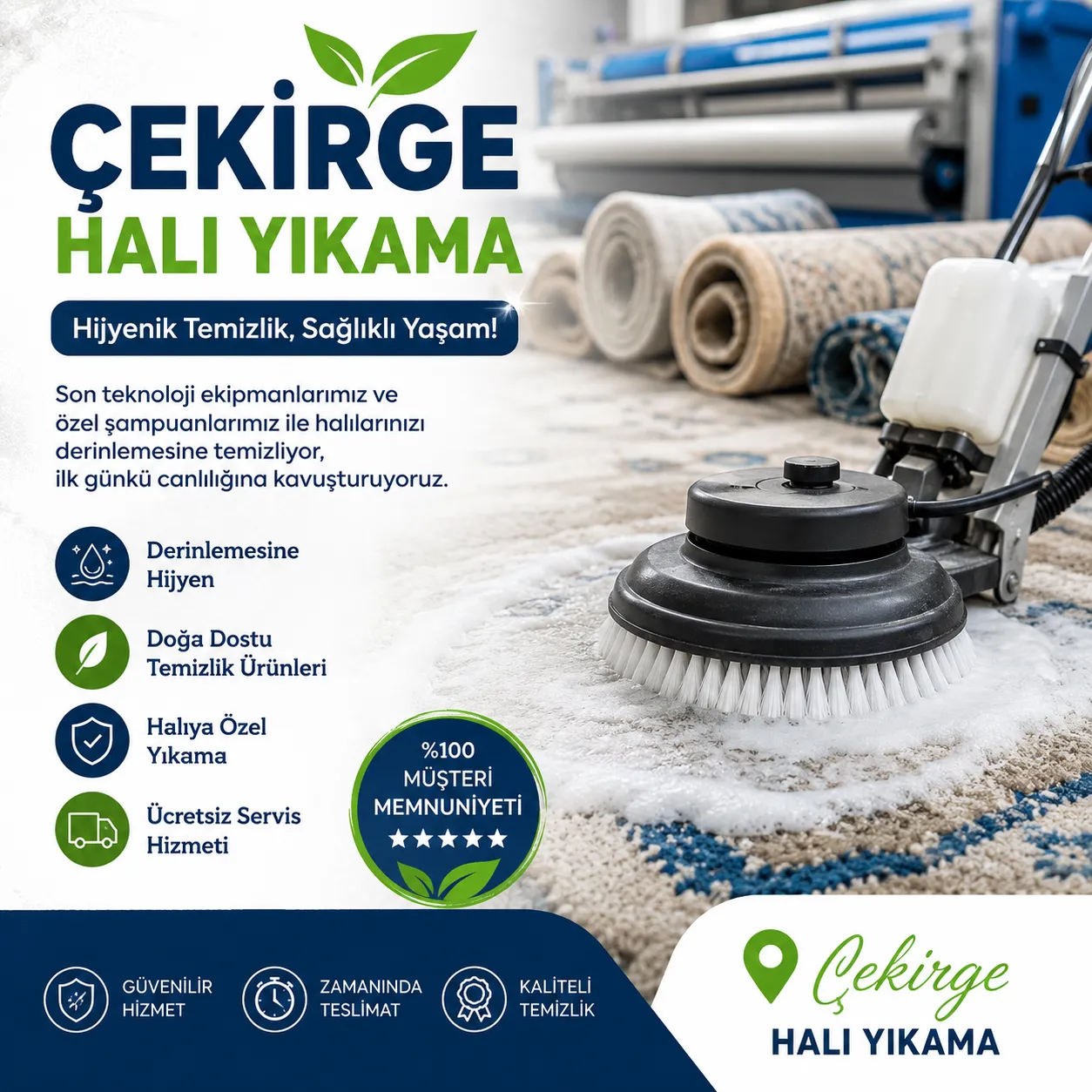 Çekirge Halı Yıkama
