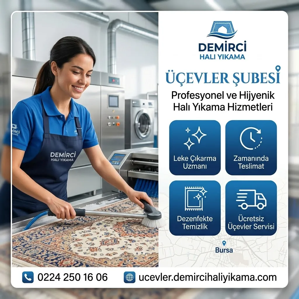 Üçevler Halı Yıkama