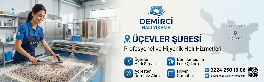 Üçevler Halı Yıkama