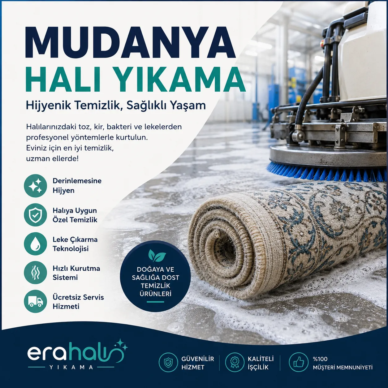 Mudanya Halı Yıkama